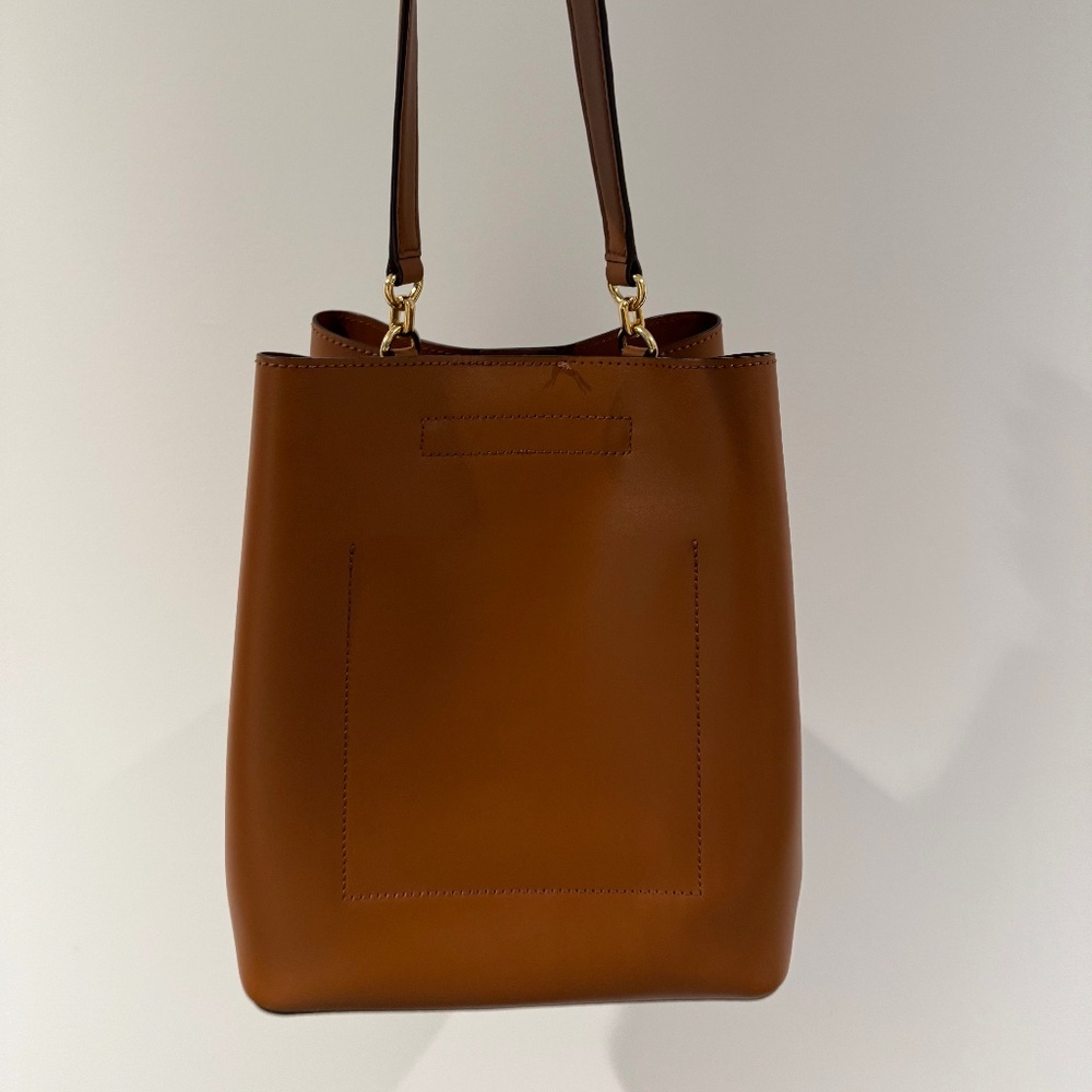 Ralph Lauren bucket bag tan
